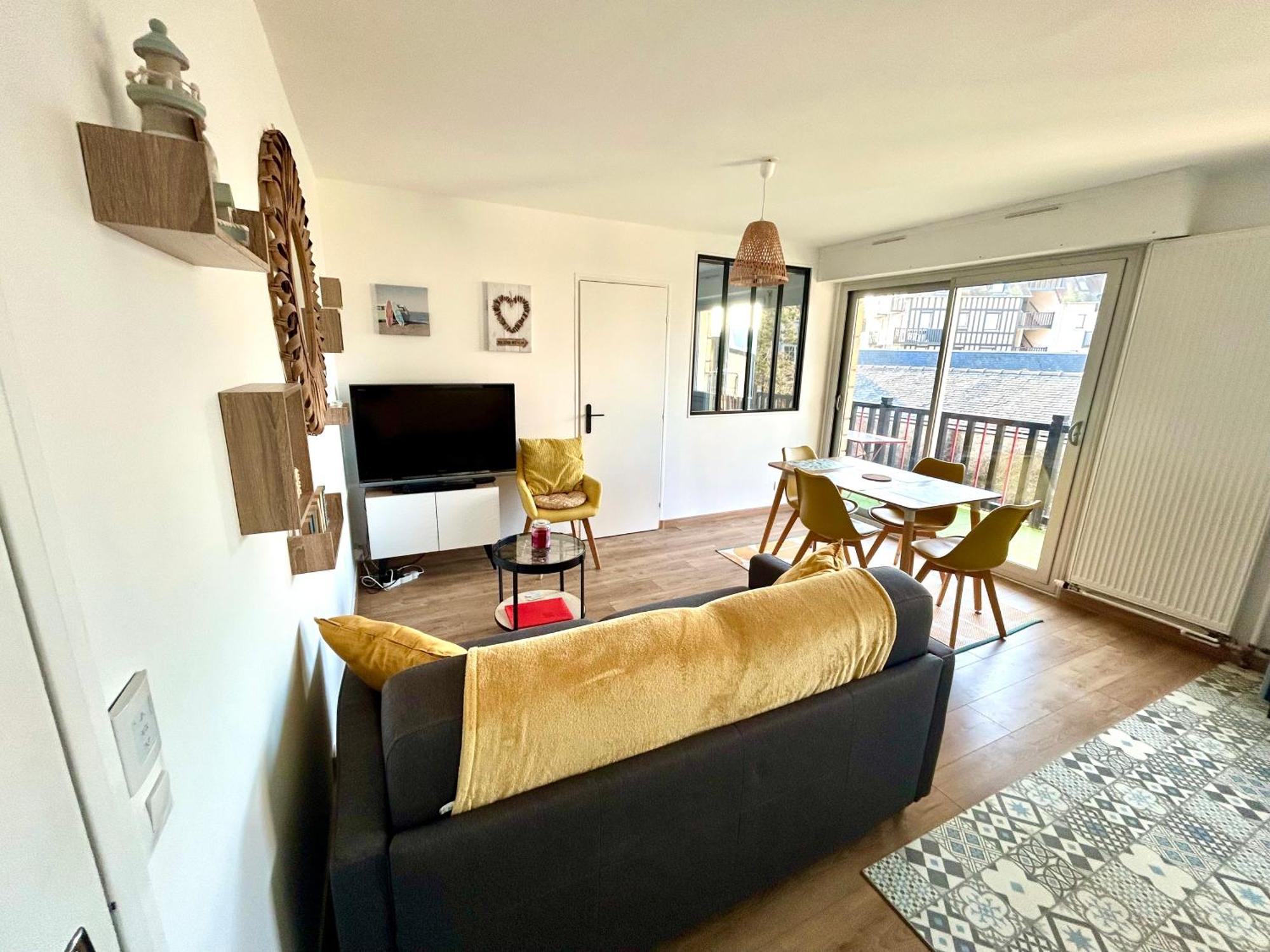 Magnifique Appartement Vue Mer A 50 M De La Plage Villers-sur-Mer Exteriör bild
